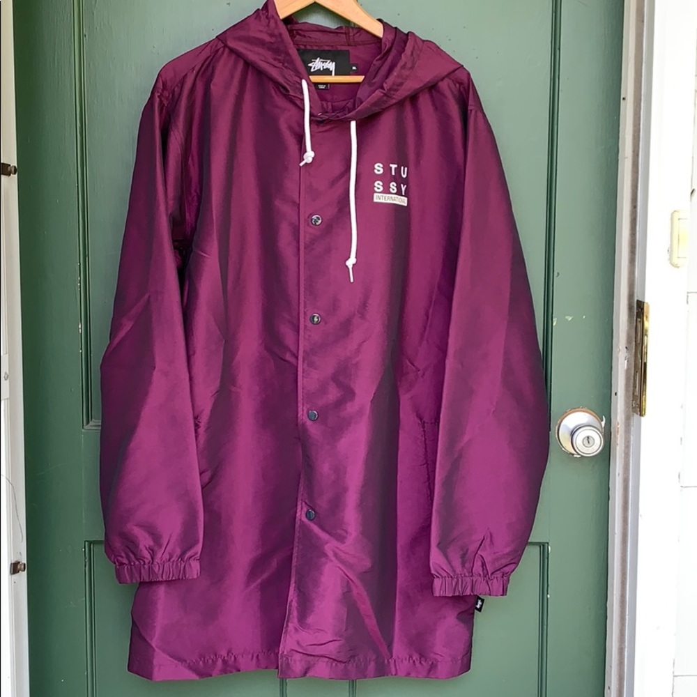 STUSSY international tribe windbreaker